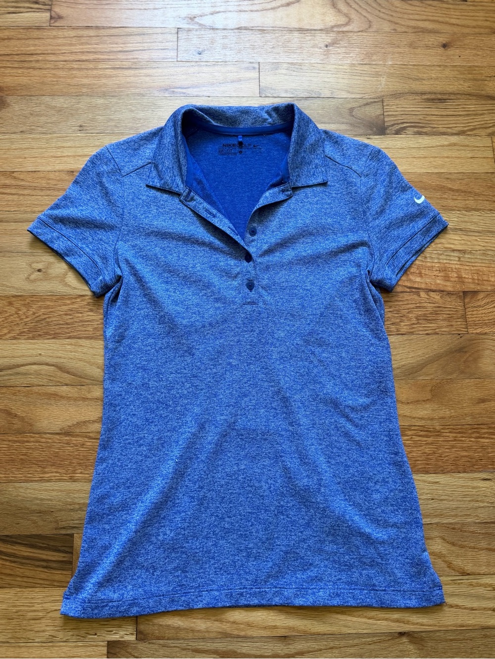 Nike Women’s Heather Blue Polo Shirt